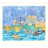 AIZPIRI Paul - Lithographie originale "Notre dame de Paris" 46x56cm - 1993