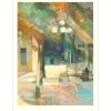 AMBILLE Paul - Lithographie Originale "Place Furstemberg" 89x65cm