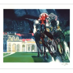 AMBILLE Paul - Lithographie originale "Petit Chantilly" 38x44cm