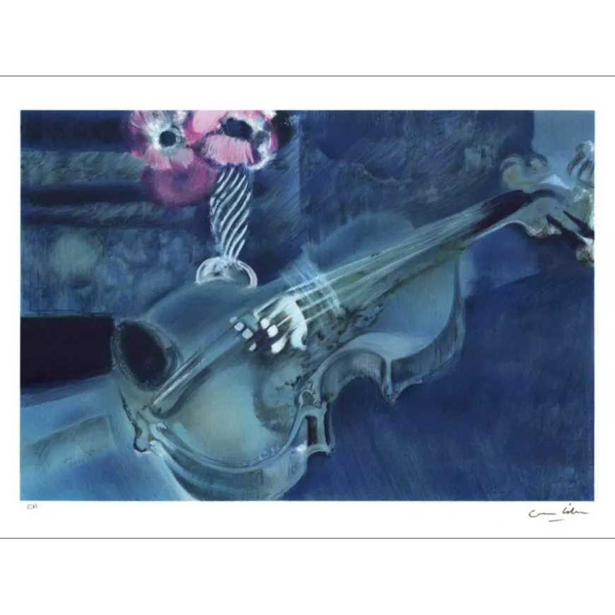 AMBILLE Paul - Lithographie originale "Variation" 38x53cm