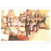 AMBILLE Paul - Lithographie originale "L'orchestre" 38x57 cm