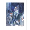 AMBILLE Paul - Lithographie originale "Le marathon de Paris" 75x56 cm
