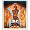 ARBARETAZ Jean-Louis - Gravure originale à l’eau-forte "Femme aux deux crocus" 76x56cm