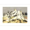 BABOULÈNE Eugène - Lithographie originale "La Provence, Canjuers" 38x56cm - 1992