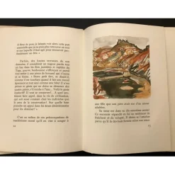 BRAYER Yves - Ouvrage illustré "Du sang, de la volupté et de la Mort" - Suite de 26 Lithographies originales en couleurs