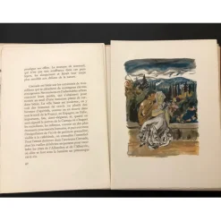 BRAYER Yves - Ouvrage illustré "Du sang, de la volupté et de la Mort" - Suite de 26 Lithographies originales en couleurs