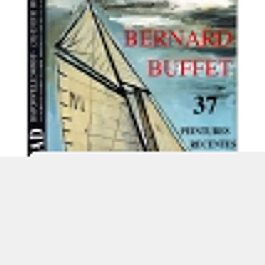 BUFFET Bernard - Affiche / Poster "Le voilier" 78x59cm - 1997