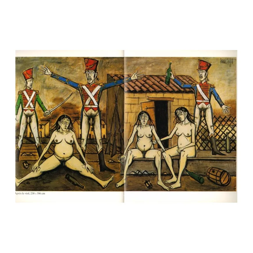 BUFFET Bernard - Catalogue d'exposition " L'empire ou les plaisirs de la guerre "