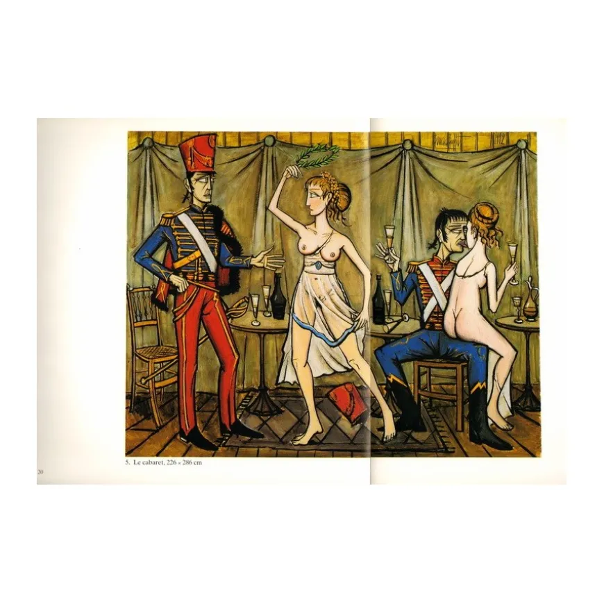 BUFFET Bernard - Catalogue d'exposition " L'empire ou les plaisirs de la guerre "