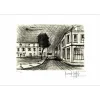 BUFFET Bernard - Gravure originale "Le café" 38x56cm - 1985