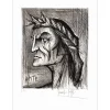 BUFFET Bernard - Gravure originale "Dante" 74x56cm - 1976
