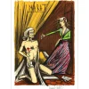 BUFFET Bernard - Lithographie originale "Révolution Française, Marat" 76x54cm - 1977