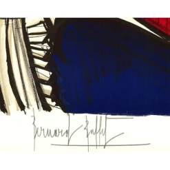 BUFFET Bernard - Lithographie originale "Révolution Française, Mirabeau" 76x54cm - 1977