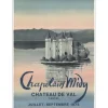CHAPELAIN-MIDY Roger - Lithographie "Le Château de Val, Cantal" 64x47cm - 1975