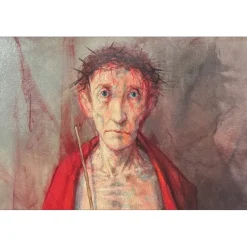 CIRY Michel - Huile sur Toile  "Ecce Homo" - 150x130cm - 1963