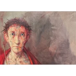 CIRY Michel - Huile sur Toile  "Ecce Homo" - 150x130cm - 1963