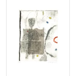 COIGNARD James - Gravure originale "Le croisé" 41x33cm - 1973