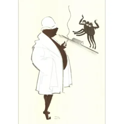 COLIN Paul - Lithographie "Le Tumulte Noir 15"  48x32cm