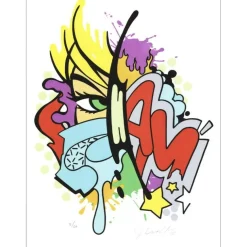CRASH‎ John Matos Aka - Sérigraphie originale "Artgang" 61x46cm - 2016