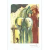 DALI Salvador - Lithographie "Les chevaux Daliniens, Le Centurion " 56x36cm - 1983