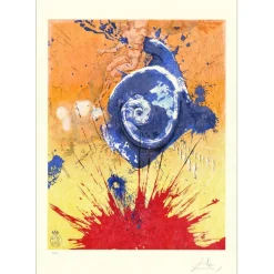 DALI Salvador - Lithographie "L'Aurore" 75x54cm