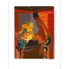 DEFOSSEZ Alfred - Lithographie originale "Nonchalance" 76x54cm - 1972