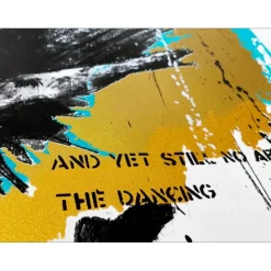 DENNING Guy - Sérigraphie originale "Assessment and synthesis" 76x56cm - 2020