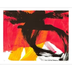DOERIG Roswitha - Lithographie originale "Composition" 57x76cm