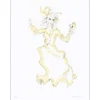 FINI Léonor - Gravure originale "Femme à la vanité" 65x50cm