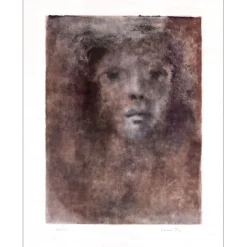 FINI Léonor - Lithographie originale "La deuxième ombre" 65x50cm - 1974