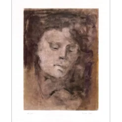 FINI Léonor - Lithographie originale "La jeune mémoire" 65x50cm - 1974
