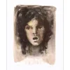 FINI Léonor - Lithographie originale "La mémoire offensée" 65x50cm - 1974