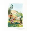 FRIANT Emile - Lithographie "Les frères Zenigano à Goncourt" 32x25cm - 1909
