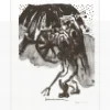 FRIBOULET Jef - Lithographie "Les paysans" 32x25cm