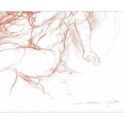 GILI Marcel - Lithographie originale "Femme nue" 50x65cm