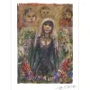 GOERG Edouard  - Lithographie originale "La jeune veuve" 38x28cm - 1961
