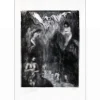 GOERG Edouard  - Lithographie originale "Le bain des sorcières" 56x38cm