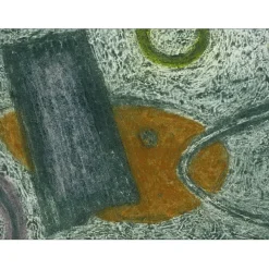 GOETZ Henri - Gravure originale "Composition" 28x38cm