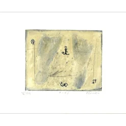 GORODINE Alexis - Gravure originale "Pies" 25x33cm
