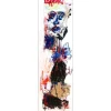 HASCH Victor - Peinture originale à l'acrylique sur carton "Personnage" 100x30cm - 2012