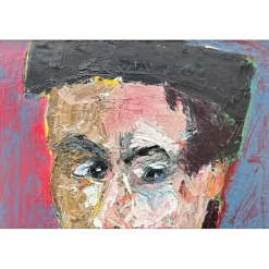 HASCH Victor - Peinture originale à l'acrylique sur toile "El Picador" 65x54cm (15F) - 1998