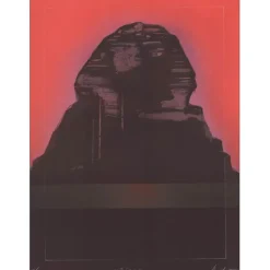 HASTAIRE Claude - Lithographie originale "Composition IV" 76x56cm