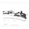HAYDEN Henri - Lithographie signée au crayon "Paysage du Mollien en S/Marne" 27x21cm - 1961