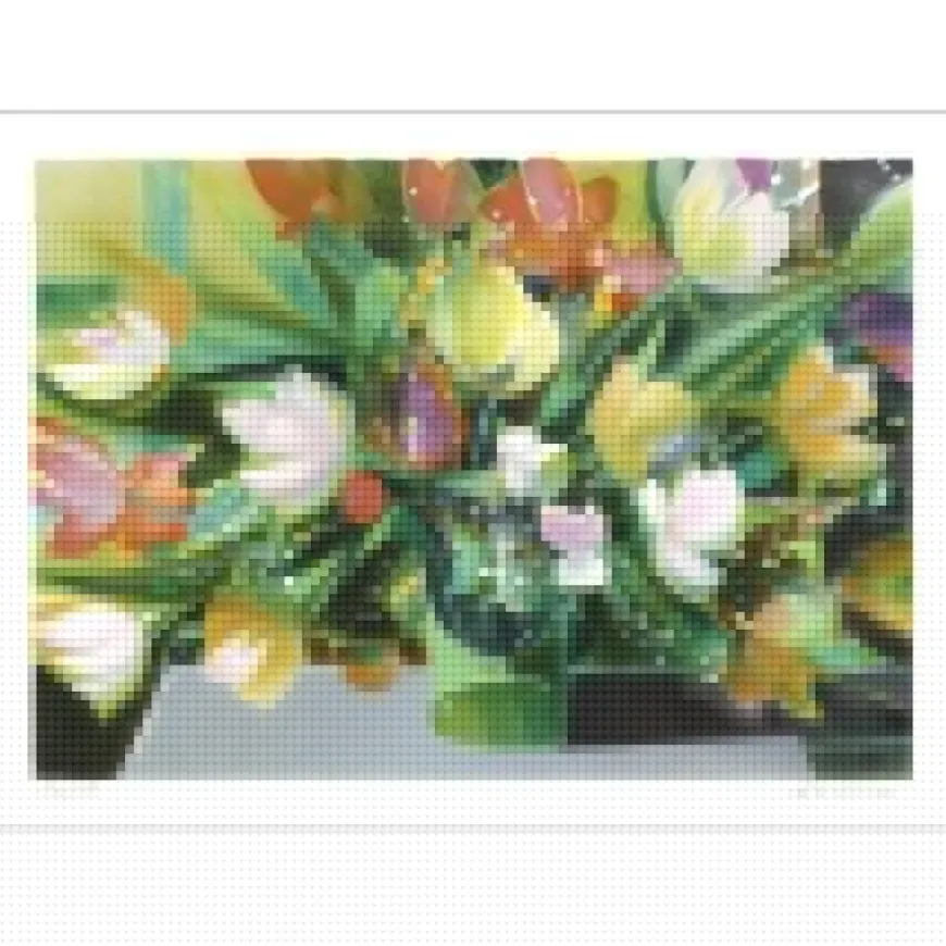 HILAIRE Camille - Lithographie originale "Bouquet XV" 56x76cm
