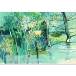 HILAIRE Camille - Lithographie originale "La Bruche" 40x59cm - 1975