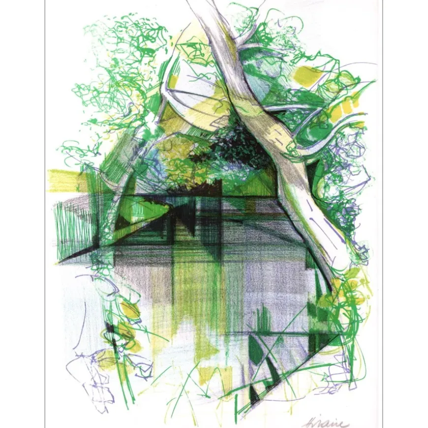 HILAIRE Camille - Lithographie originale "La Moder" 40x29cm - 1975