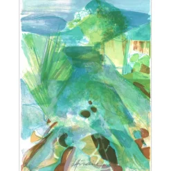 HILAIRE Camille - Lithographie originale "La Doller" 40x29cm - 1975