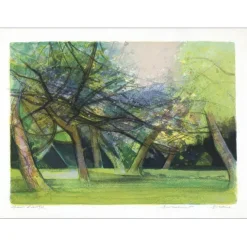 HILAIRE Camille - Lithographie originale "Le verger" 56x76cm
