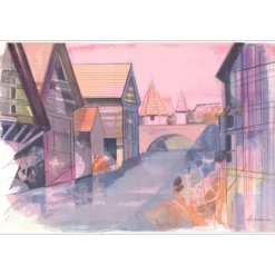 HILAIRE Camille - Ouvrage "Où passent nos rivières" 20 lithographies originales signées