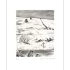JACQUEMIN André - Gravure originale "Paysage 05" 32x25cm - 1984